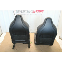 15-18 Audi S3 Front Rear Seat Cushions Leather Stitched Assembly Set OEM