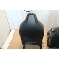 15-18 Audi S3 Front Rear Seat Cushions Leather Stitched Assembly Set OEM
