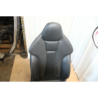 15-18 Audi S3 Front Rear Seat Cushions Leather Stitched Assembly Set OEM
