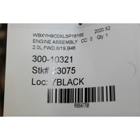 2020 BMW X2 B46 Engine Motor 76K Miles - 11005A077D9 OEM