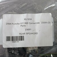 2002-2004 Porsche 911 996 Rear Speaker Left BOSE Black OEM