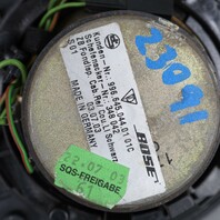 2002-2004 Porsche 911 996 Rear Speaker Left BOSE Black OEM