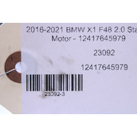 2016-2019 BMW X1 X2 Mini Cooper Starter Motor 12417645979 OEM