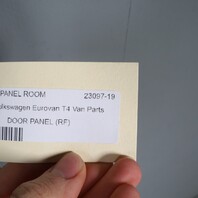 1999-2003 Volkswagen Eurovan Right Front Door Panel 7D0867016 OEM Used NOTE