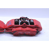 2005-2012 Porsche 911 997 Rear Brake Calipers Brembo Set Pair Red OEM