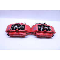 2005-2012 Porsche 911 997 Rear Brake Calipers Brembo Set Pair Red OEM