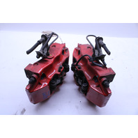 2005-2012 Porsche 911 997 Rear Brake Calipers Brembo Set Pair Red OEM