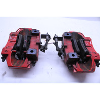 2005-2012 Porsche 911 997 Rear Brake Calipers Brembo Set Pair Red OEM