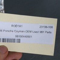 2013-2025 Porsche Boxster Cayman 718 Rear Trunk Heat Shield 98150440501 OEM Used