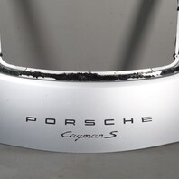 2014-2016 Porsche Cayman Hatch Trunk Lid "missing glass" 98151201103 OEM Used