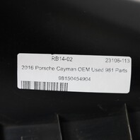 2013-2016 Porsche Boxster Cayman Left Engine Air Intake Duct OEM Used