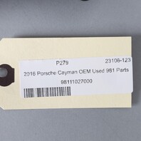 2013-2016 Porsche Boxster Cayman 3.4 Throttle Body Air Hose 98111027000 OEM Used