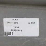 13-22 Porsche Boxster Cayman 981 718 Rear Suspension Support Bracket Shield OEM