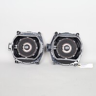 2007-2014 BMW X3 X5 Floor Speaker Subwoofer Pair Set 65139218695 OEM