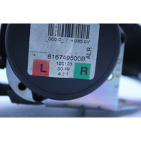 2012-2016 Porsche 911 991 Coupe Rear Seat Belt Black OEM