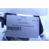 2012-2016 Porsche 911 991 Coupe Rear Seat Belt Black OEM