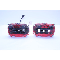 2012-2019 Porsche 911 991 Rear Brake Calipers Brembo Pair Red OEM