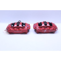 2012-2019 Porsche 911 991 Rear Brake Calipers Brembo Pair Red OEM