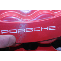 2012-2019 Porsche 911 991 Rear Brake Calipers Brembo Pair Red OEM