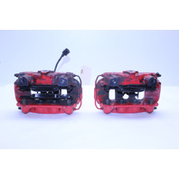2012-2019 Porsche 911 991 Rear Brake Calipers Brembo Pair Red OEM