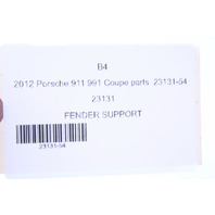 2017-2022 Porsche 911 991 Boxster Cayman Front Fender Support Bracket Brace OEM