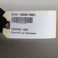 2000-2005 Porsche Boxster 986 987 Right Convertible Top Transmission OEM