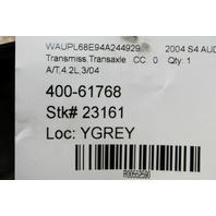 2004 Audi S4 4.2 Automatic Transmission