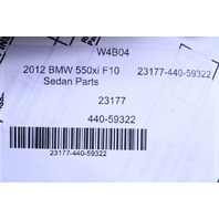 2011-2013 BMW 550Xi AWD Front Differential Carrier Diff 3.08 Ratio OEM