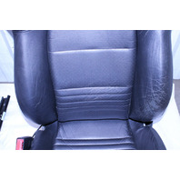 1999-2004 Porsche 911 Boxster Sport Seat Seats Pair Front Black NOTE OEM