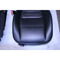 1999-2004 Porsche 911 Boxster Sport Seat Seats Pair Front Black NOTE OEM