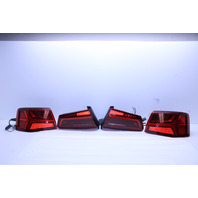 2012-2016 Audi A6 Tail Light Set Right Left Aftermarket w/ Sequential Signal EAGLE EYES OEM