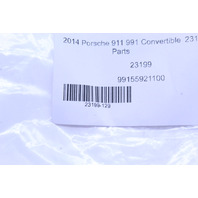 Porsche 911 Boxster Cayman Cayenne Hood Crest Emblem Badge - 99155921100 OEM