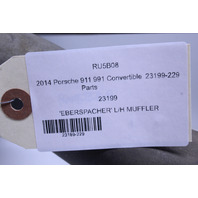 2012-2016 Porsche 911 991 3.4 3.8 Exhaust Muffler Left OEM