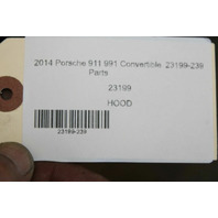 2012-2019 Porsche 911 991 Boxster Cayman Hood 99151101104 OEM