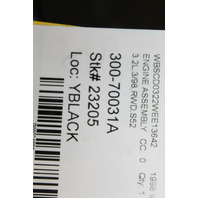 1998 1999 2000 BMW M3 Z3M E36 3.2 Engine Motor 138K - 11001405512 OEM