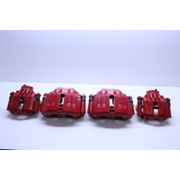 2005-2013 Chevrolet Corvette C6 Front Rear Brake Caliper Set Red OEM