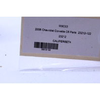 2005-2013 Chevrolet Corvette C6 Front Rear Brake Caliper Set Red OEM