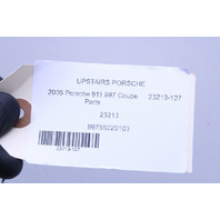 2005-2012 Porsche 911 Boxster Cayman Left Dash Knee Pad Leather Beige OEM