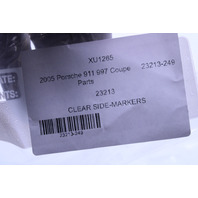 2005-2008 Porsche 911 997 Boxster Cayman 987 Side Marker Lights Pair Clear Pair OEM