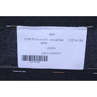 1999-2004 Porsche 911 996 Cabrio Rear Seat Center Cushion Left Leather Metropole OEM