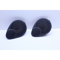 1997-2004 Porsche 911 Boxster Front Dash Speakers Leather Pair HAES Metropole Blue OEM