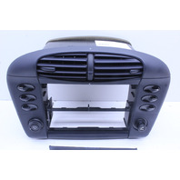 1999-2001 Porsche 911 996 Radio Bezel Dash Vent Switches Leather Complete Metro Blue OEM