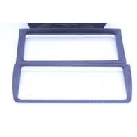 1999-2001 Porsche 911 996 Radio Bezel Dash Vent Switches Leather Complete Metro Blue OEM