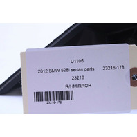 2011-2013 BMW 528i 535i 550i Door Mirror Right Side View OEM