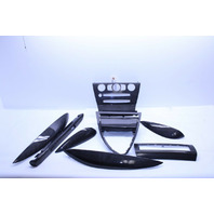 2006 2007 BMW M6 Carbon Fiber Trim Set Dash Console Door Panel E63 E64 OEM