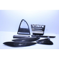 2006 2007 BMW M6 Carbon Fiber Trim Set Dash Console Door Panel E63 E64 OEM