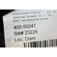 2006-2010 BMW M5 M6 S85 7 Speed SMG Transmission - 23012283399 OEM