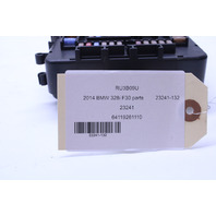 2014 BMW 328i Rear Fuse Relay Junction Box 61149261110 OEM