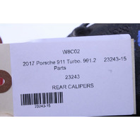 2014-2019 Porsche 911 991 Turbo Rear Brake Calipers Brembo Set Pair - 99135242713 OEM