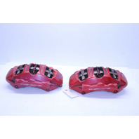 2014-2019 Porsche 911 991 Turbo Front Brake Calipers Brembo Set Pair - 99135142713 OEM